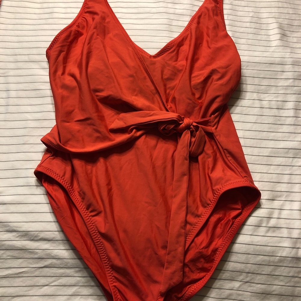 Women’s One-Piece Swimsuit in Bright red - Brand: